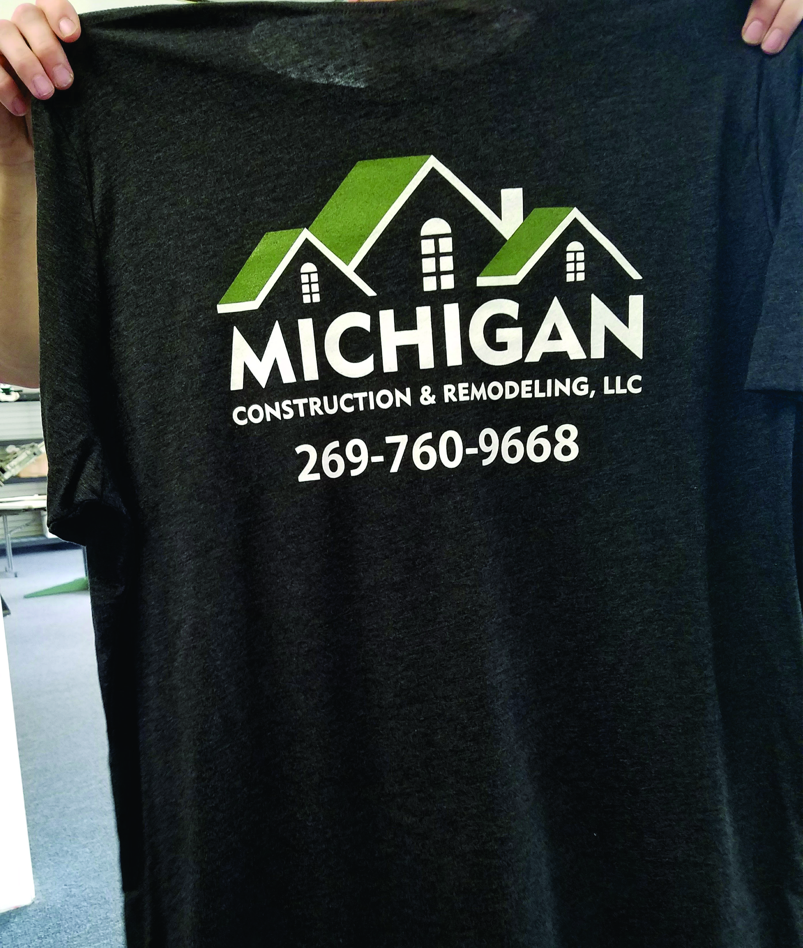 Tshirt for a construction company
